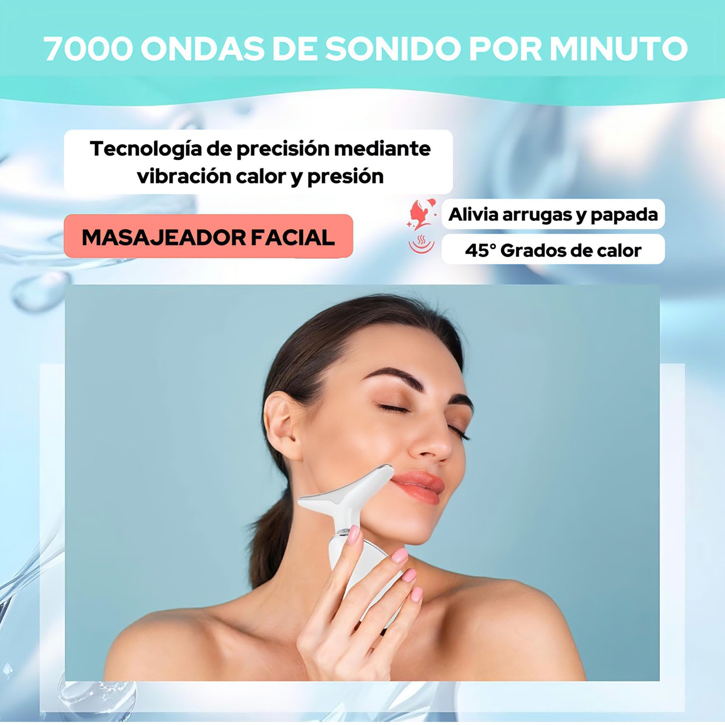 Masajeador Facial 7 EN 1